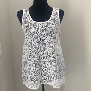 Express Lace Dressy Sleeveless Top/tank top. Size Small.